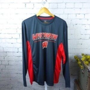 NCAA J America UW Performance Long Sleeve Shirt Gray Large